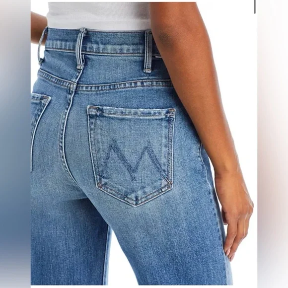 Mother Hustler Roller Ankle High on the Hog Jeans size 25 - Picture 13 of 13